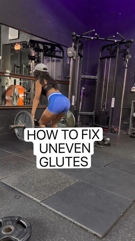 How To Fix Uneven Glutes Workout (Make Your Butt Rounder)